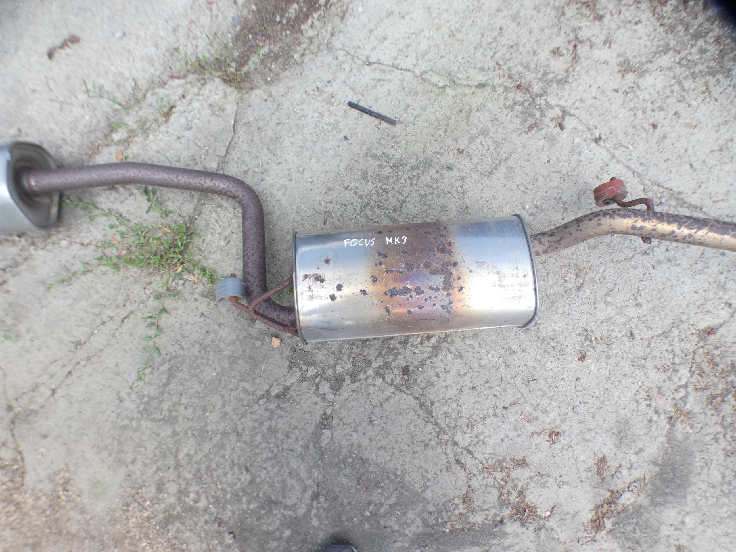 FORD FOCUS MK3 2016 HB 5D 1.0 EB muffler, exhaust complete