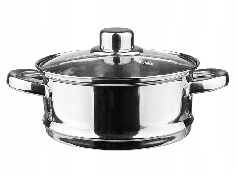 GARNKI NA PARĘ 5 ELE 22CM KINGHOFF KH-3329 Pojemność 4.5 l