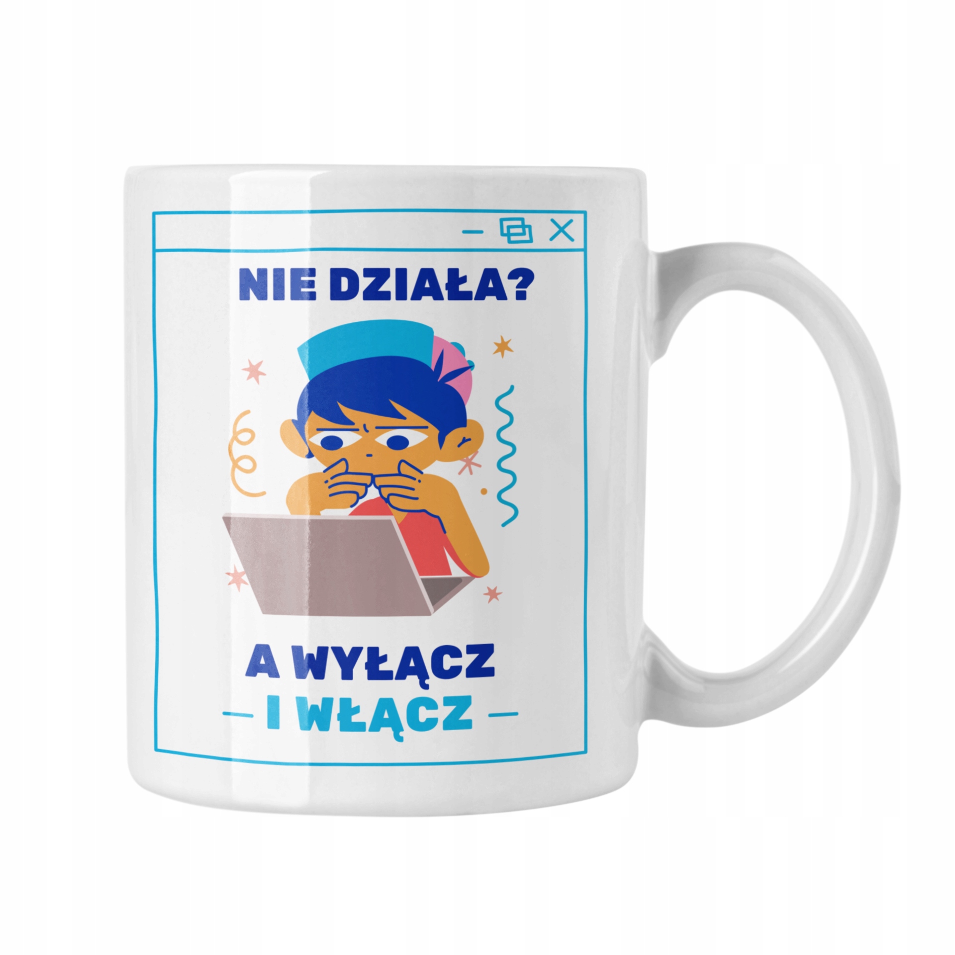 

Kubek Informatyka Programisty śmieszny