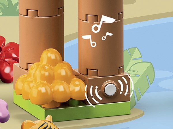 LEGO - DUPLO - DZIKIE ZWIERZĘTA AZJI - 10974 EAN (GTIN) 5702017153704