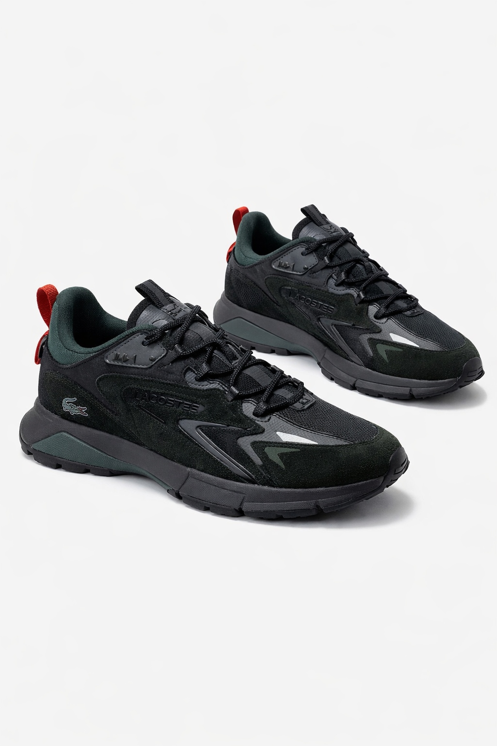 Lacoste Sportovní Pánské Černé Přírodní Kůže 41 I4C