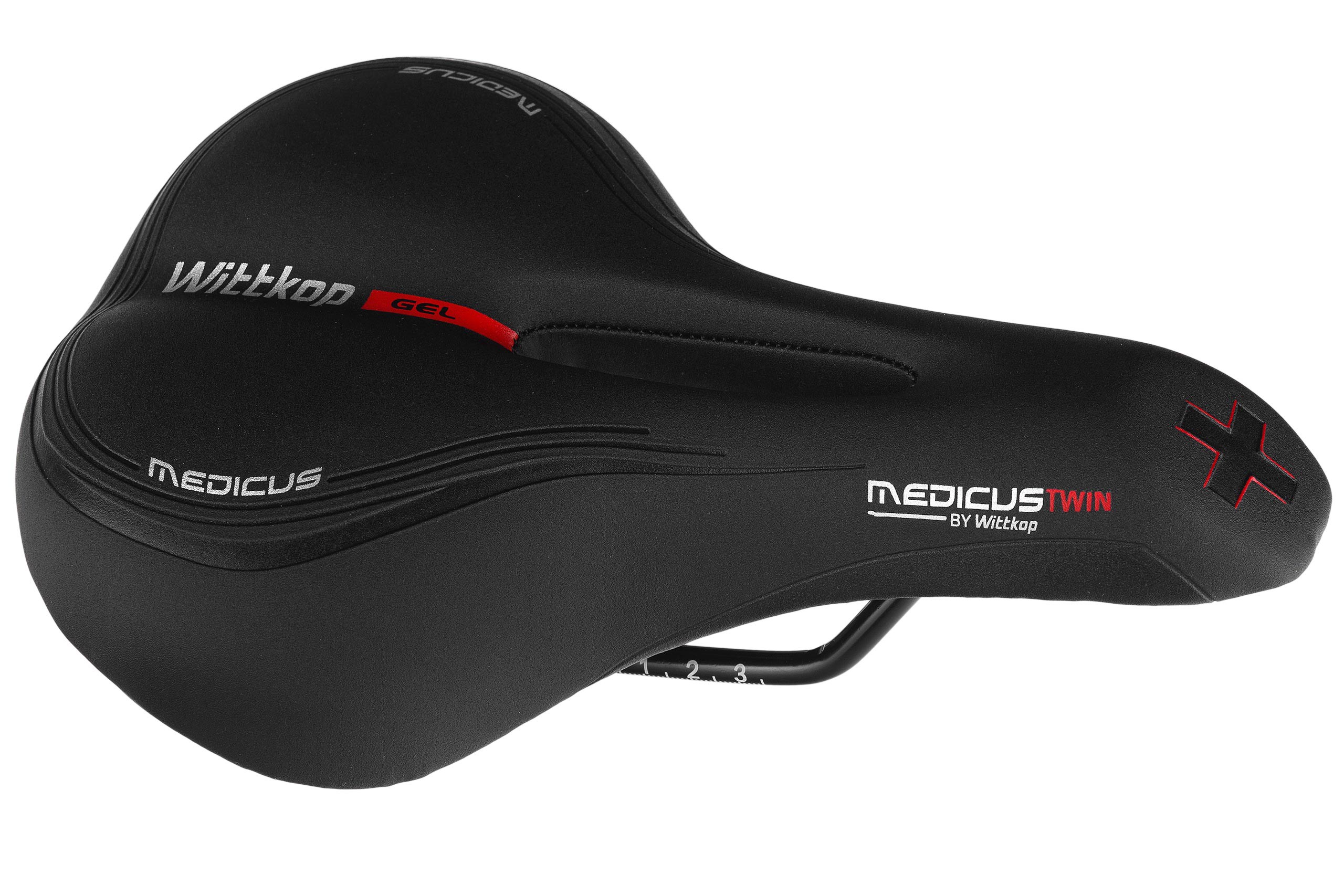 

Siodełko Wittkop Medicus Twin 2.0 Żelowe Trekking