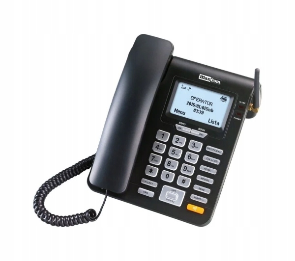MAXCOM MM28D стационарный телефон SIM hands-free SMS идентификация номера