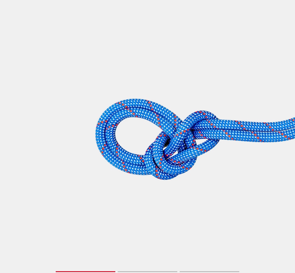 Dynamické lano Mammut 9.5 Crag Classic Rope 60M Blue-white modré