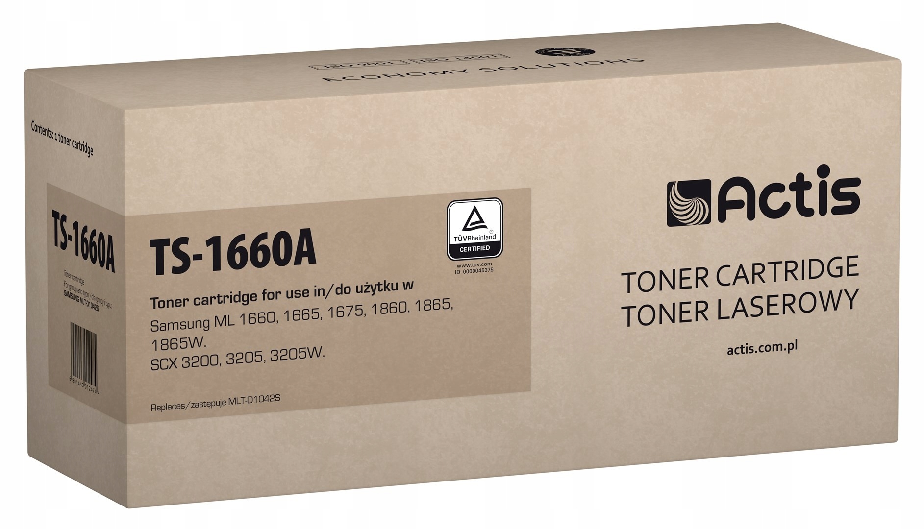 Actis TS-1660A Toner (zamiennik Samsung MLT-D1042S Standard
