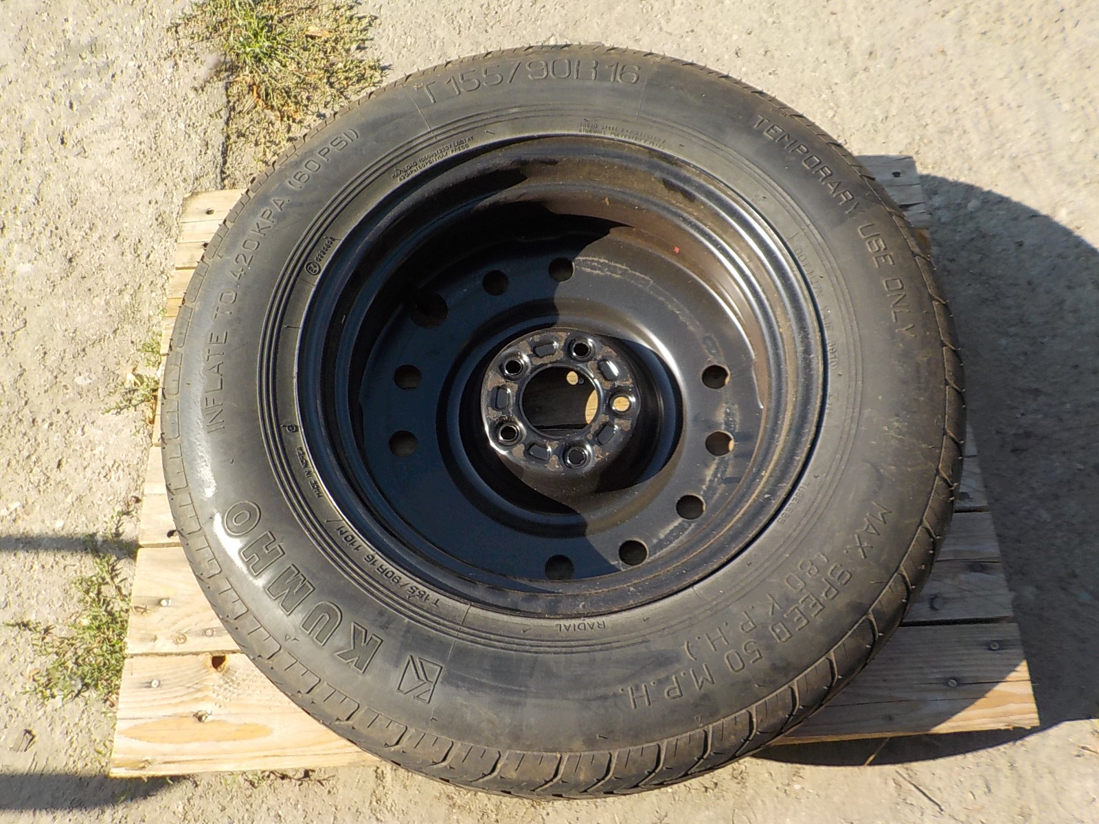 CHEVROLET CAPTIVA ANTARA dojazdovka R16 5x115 155/90/16