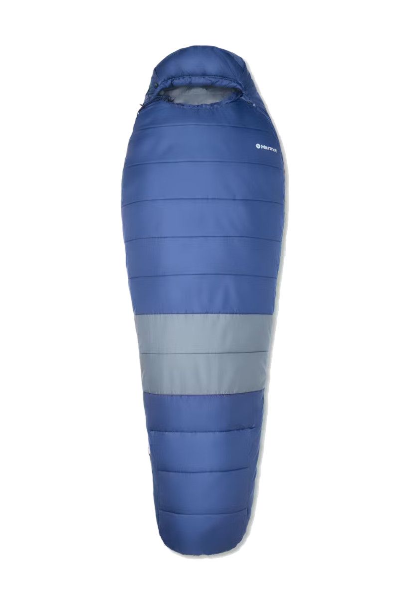 Marmot Turistický spací pytel Trestles Elite Eco 20 modrý, levý