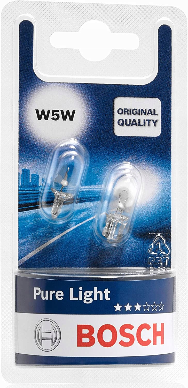 

Bosch Pure Light 501 żarówki 12V 5W Bc W5W 2szt