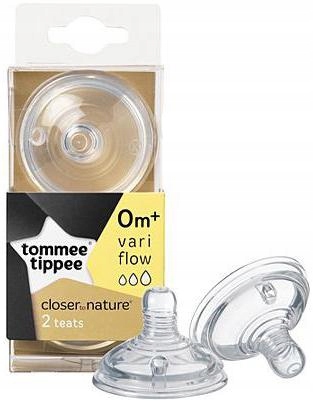 

Smoczek Tommee Tippee 0m+ wieloprzepływowy 2szt.