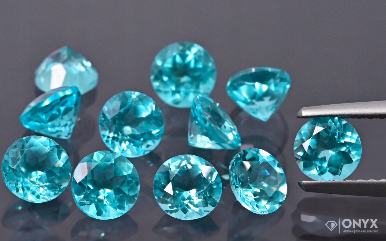 Fazetovaný apatit kulatý fi 5 mm