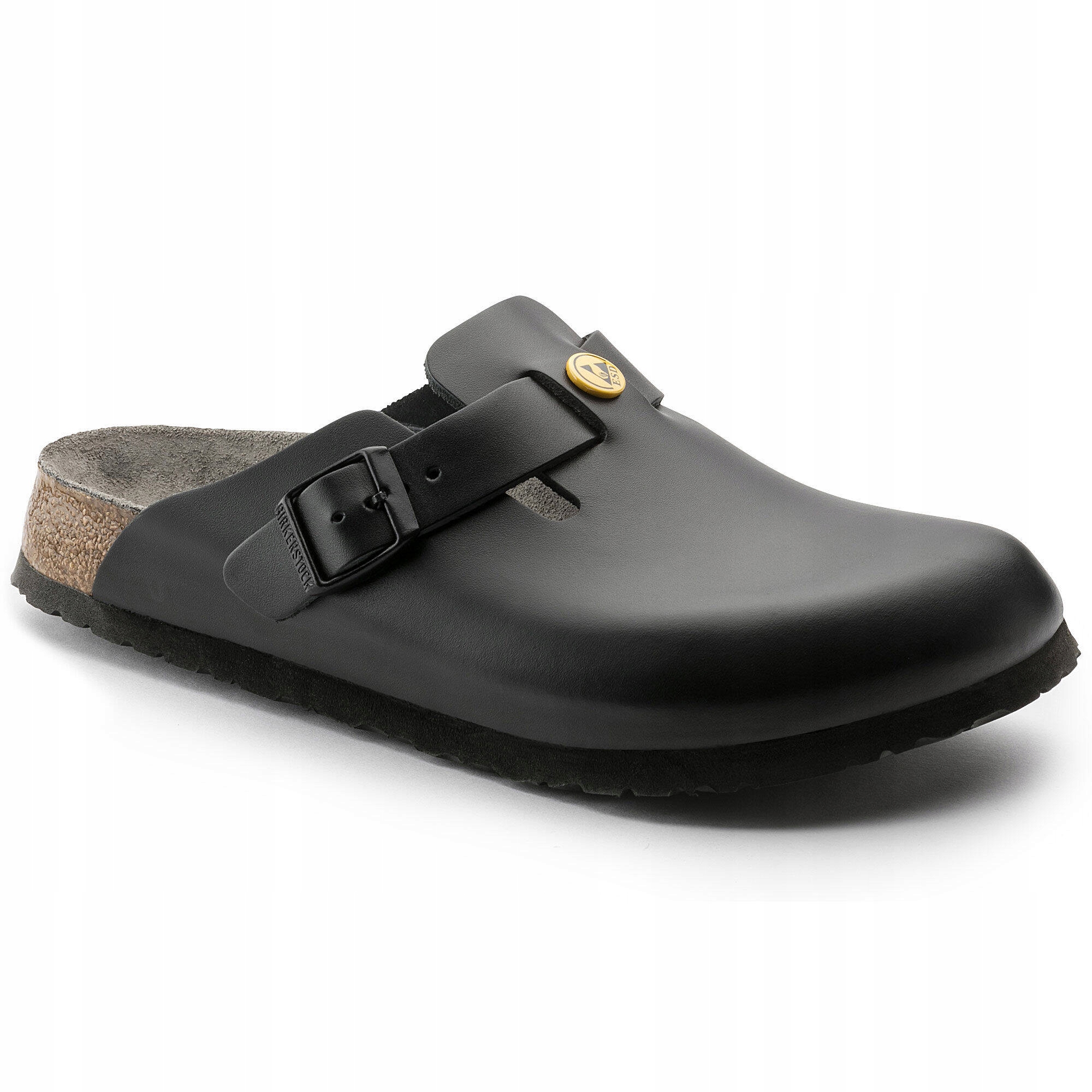 Buty damskie chodaki robocze Birkenstock Boston Skórzane Klapki Szpitalne