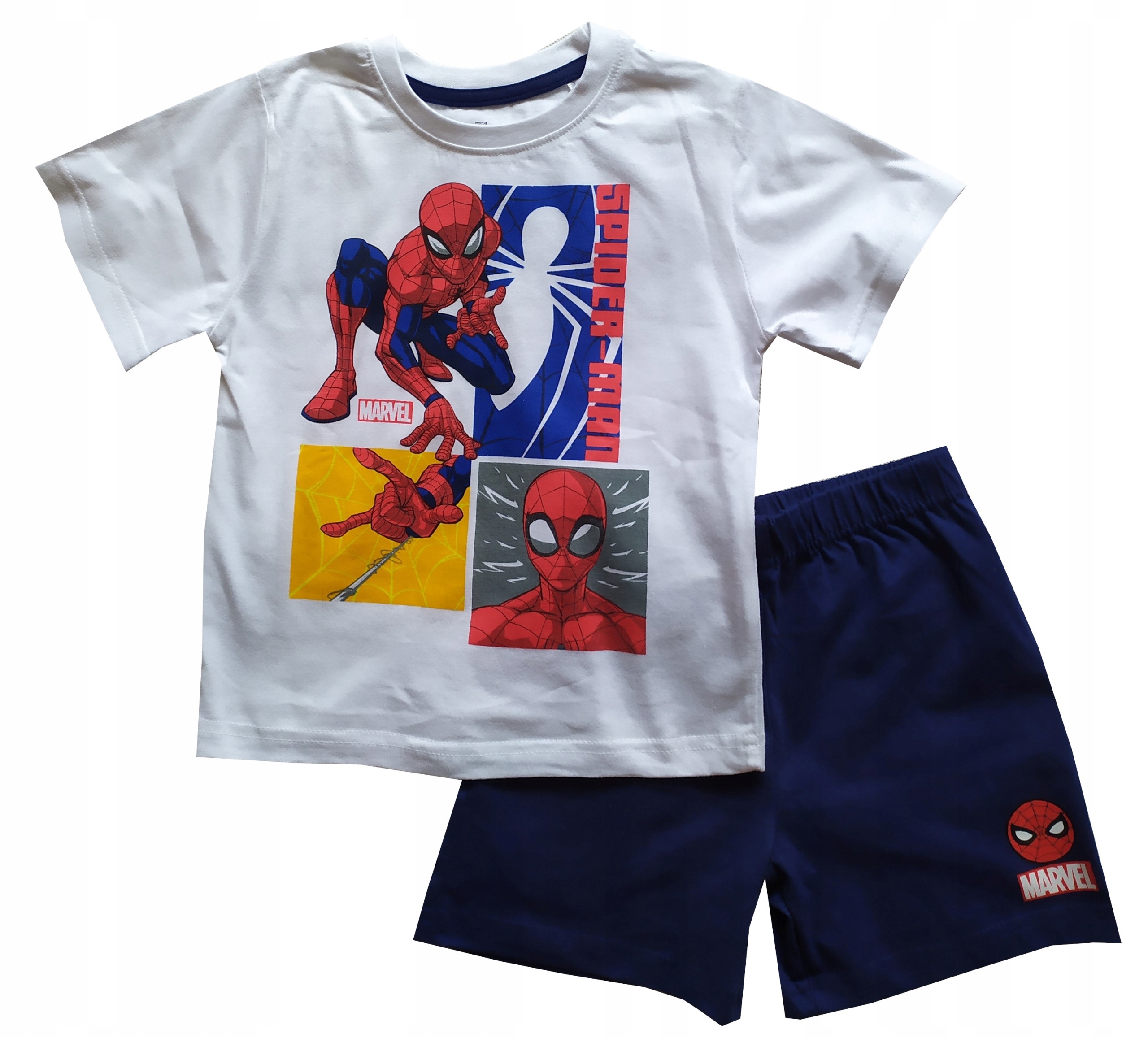 

Spiderman piżama biało -granatowa 128