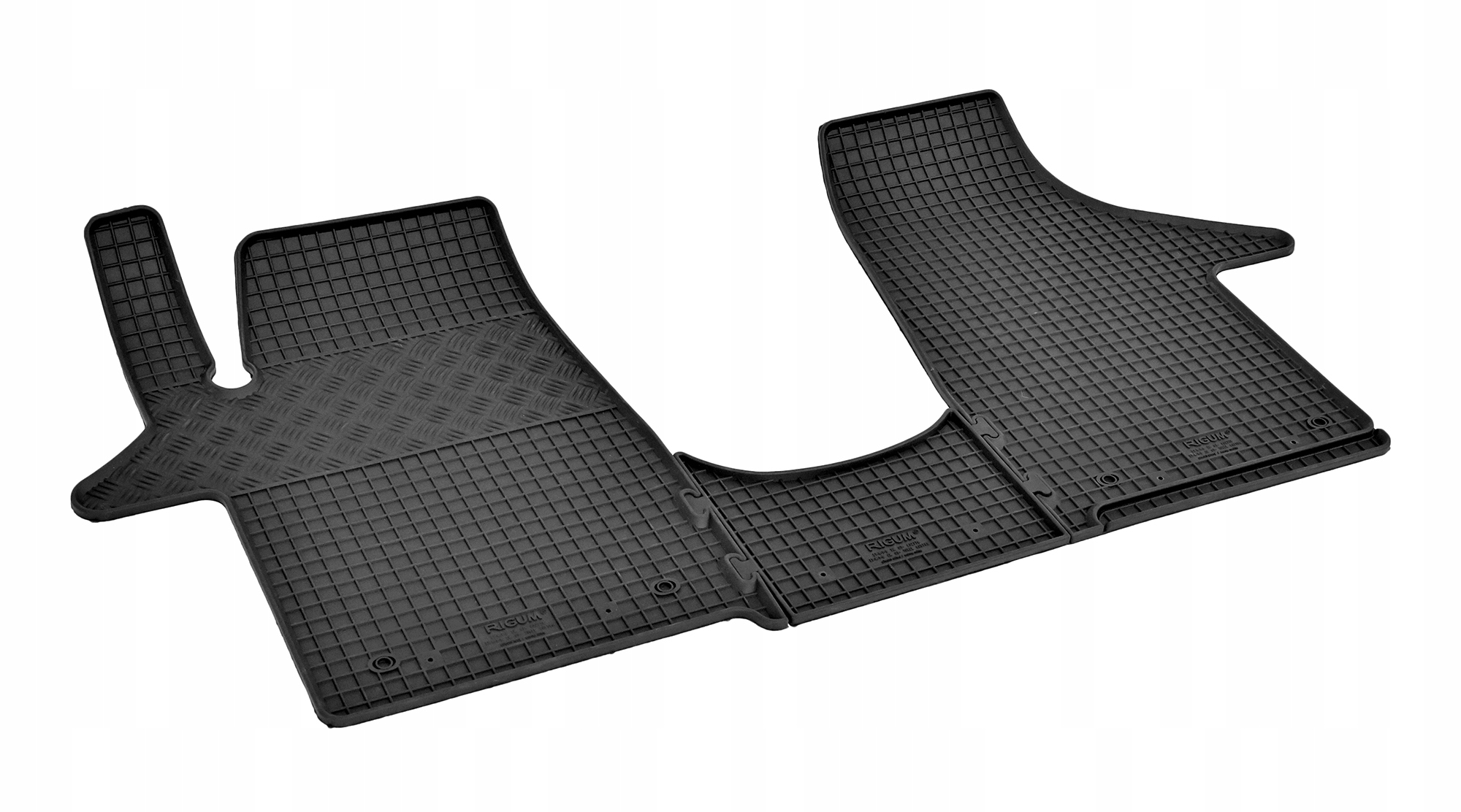 Zestaw dywaników do VW T6 Transporter/Caravelle 8/9 miejsc od 2015 do 2019 Stan opakowania oryginalne