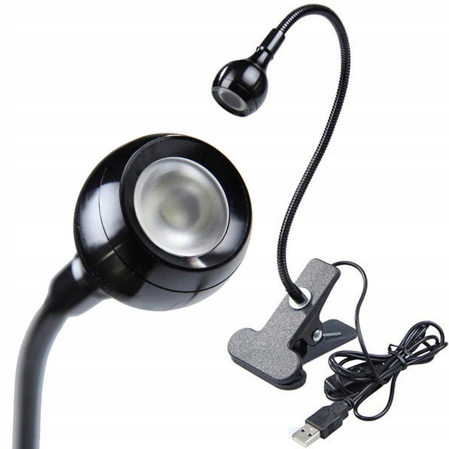 

Lampka Biurkowa Led Szkolna Usb Na Biurko Klips