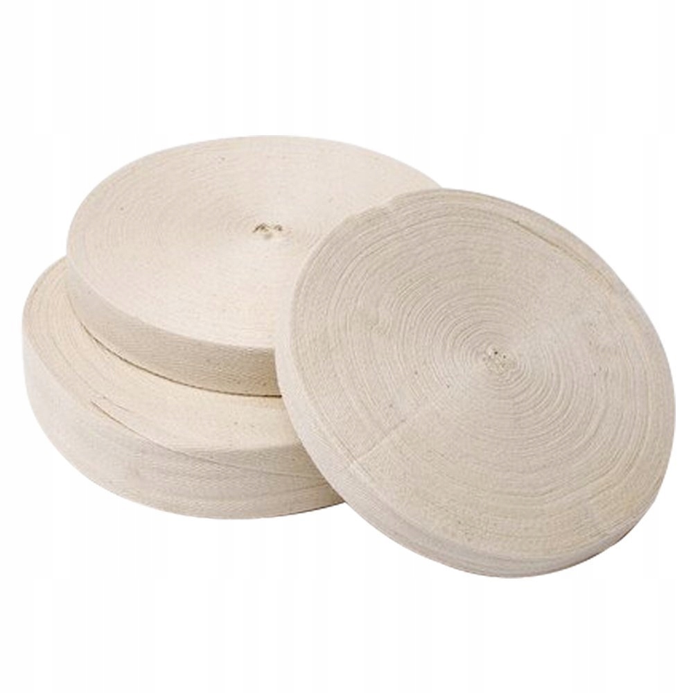 Bavlněná Páska Jedle 30mm *50m* Ecru