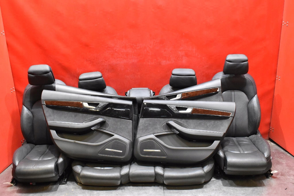 seat seats KOMPLET side side SKORZANE EU AUDI A8 D4 LONG 10-14