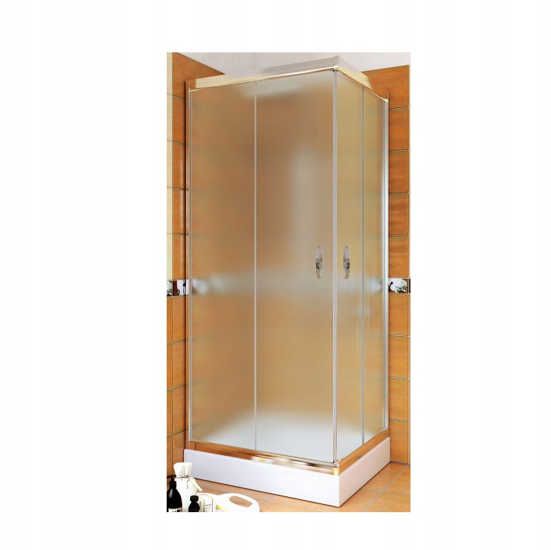 Mražený sprchový kout Stylio 80x80 Easy Clean