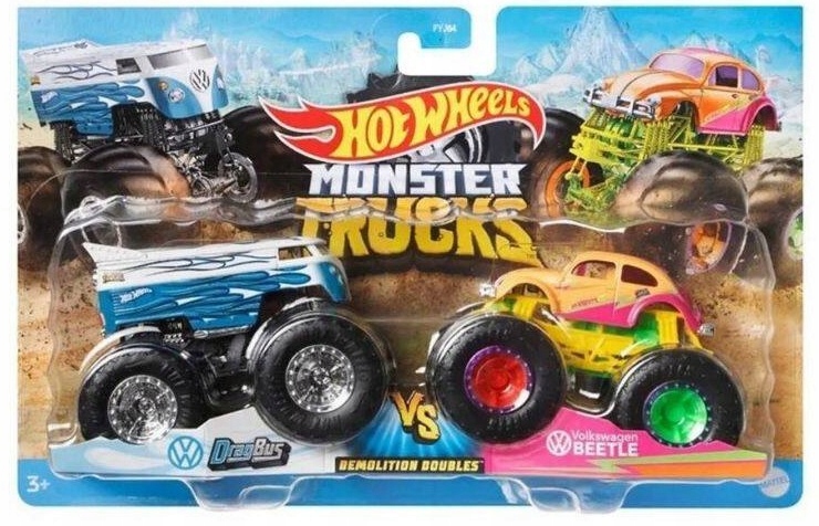 

Dragbus vs Volkswagen Beetle Truck Monster Trucks