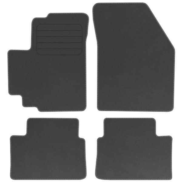 Suzuki Alto 09-15 velurové koberce Comfort Grafit
