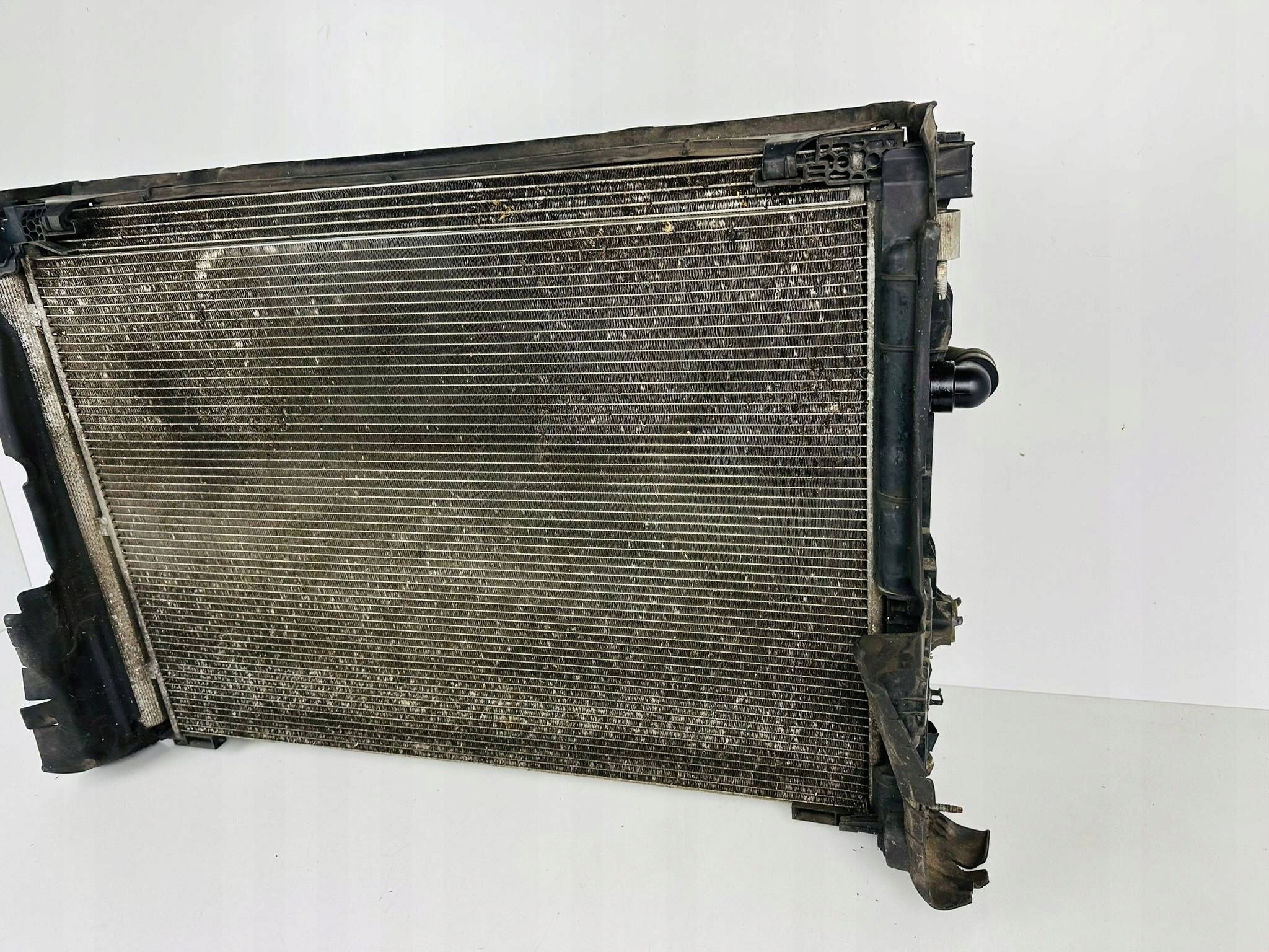 MERCEDES W213 AMG E43 3.0 V6 radiator fan KOMPLET support panel for radiators