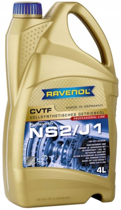 

Ravenol Atf Cvtf NS2/J1 Fluid Psa Mitsubishi 4L