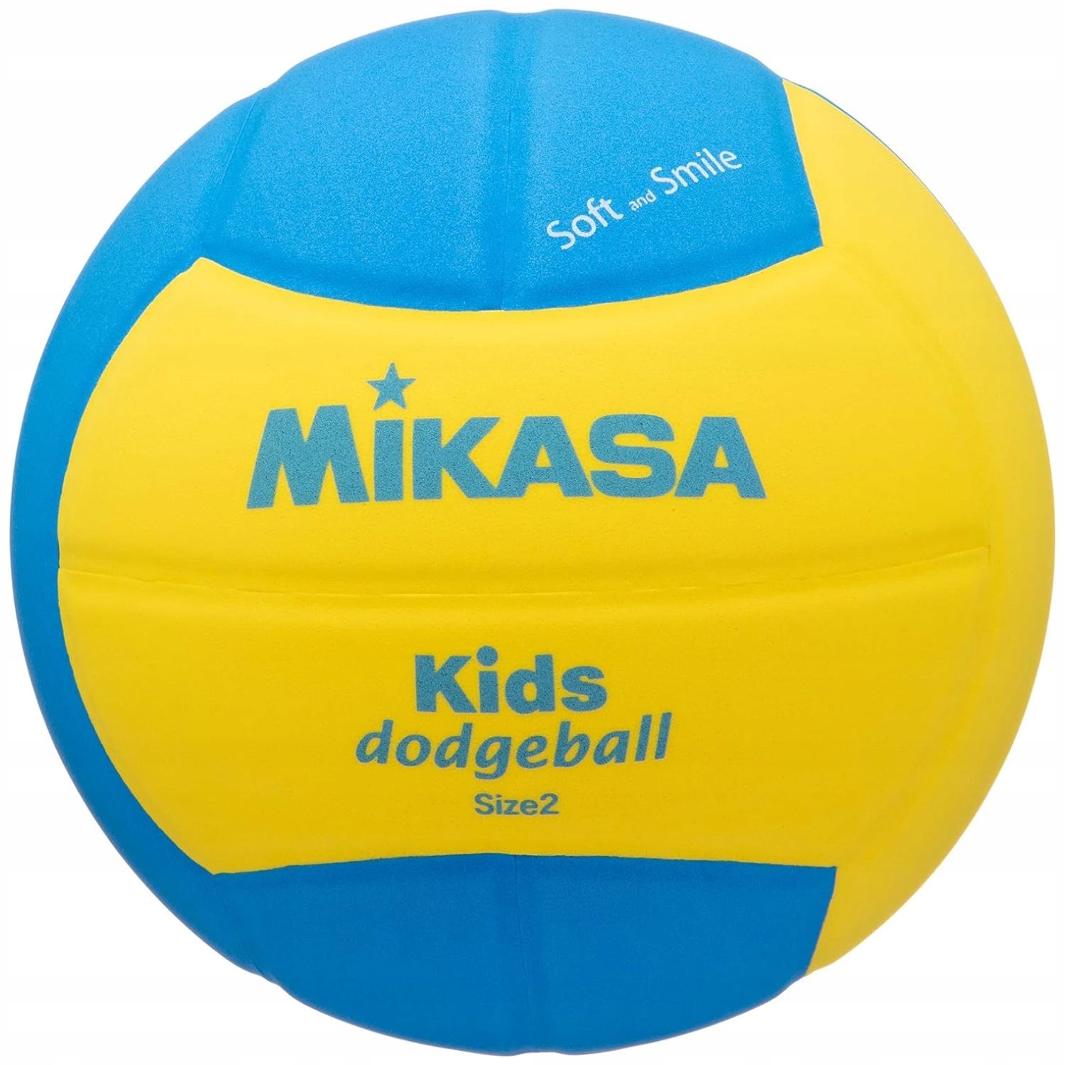 Piłka Dodgeball do Gry w Zbijaka Dwa Ognie Mikasa SD20 Niebieska