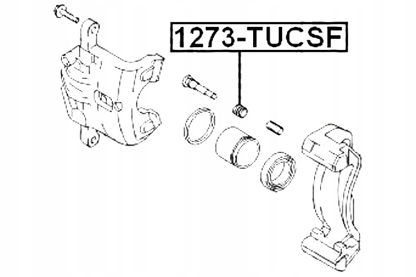 FEBEST OSŁONA TULEI PROWADNICY ZACISKU HAMULCA Producent części Febest