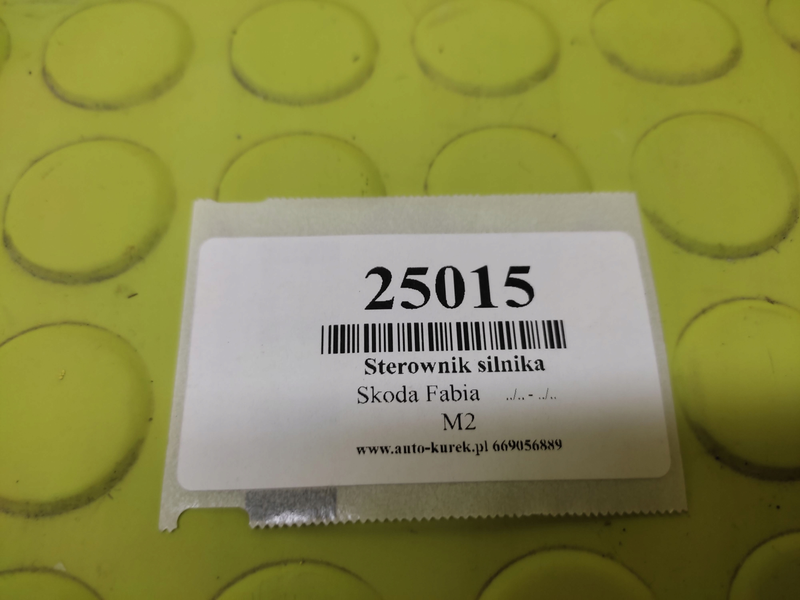 SKODA FABIA 1.9 DIESEL control unit of the engine 028101010