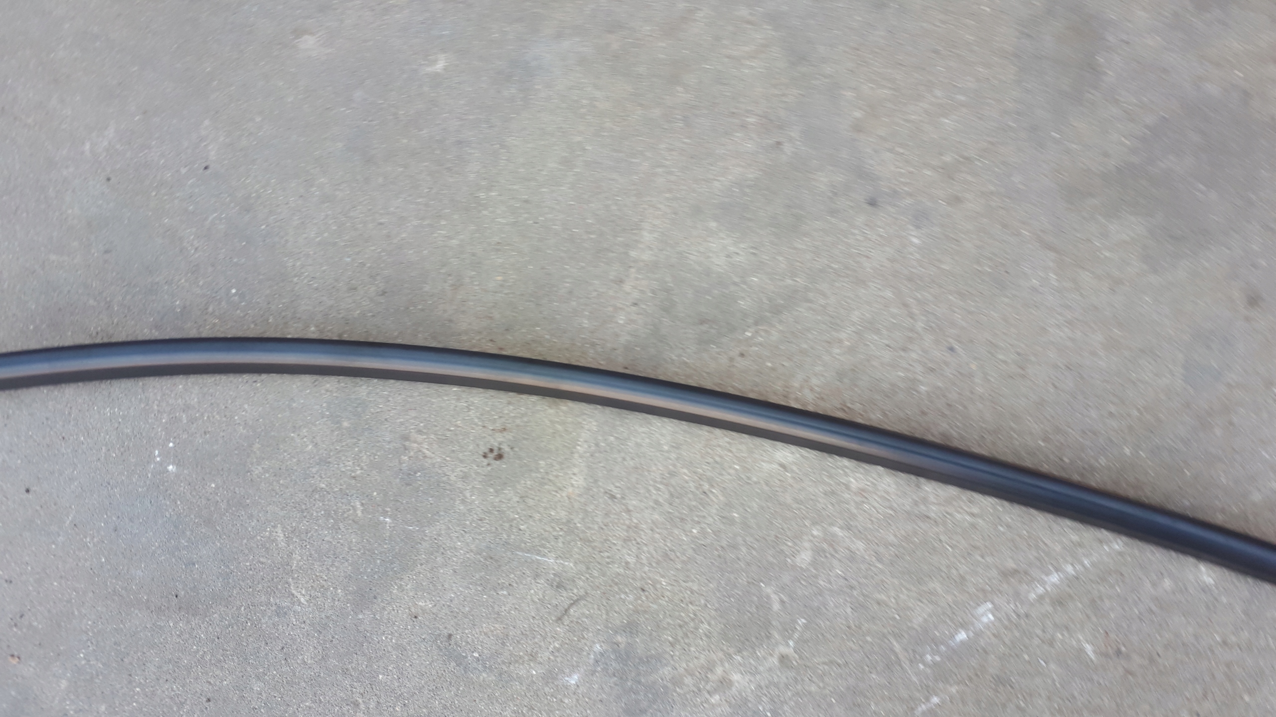 A6 C7 4G moulding roof left black SLINE