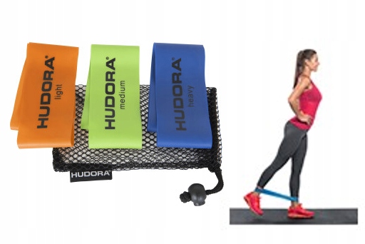 

Zestaw Gum Taśm Do Ćwiczeń Mini Band Fitness 3 Szt
