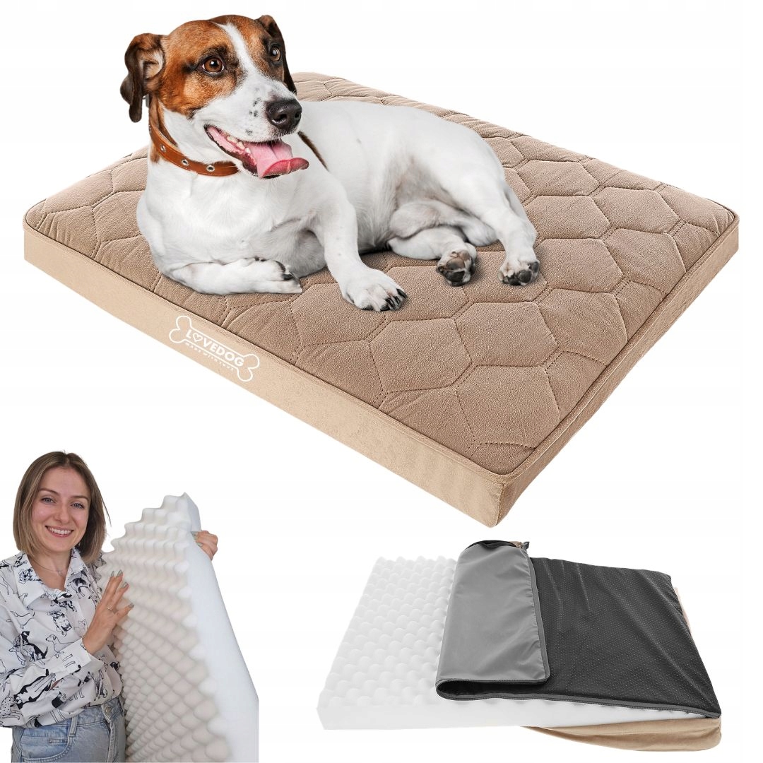 Legowisko Ortopedyczne Materac dla psa Pik M 70x55 Mata Wodoodporny Łóżko