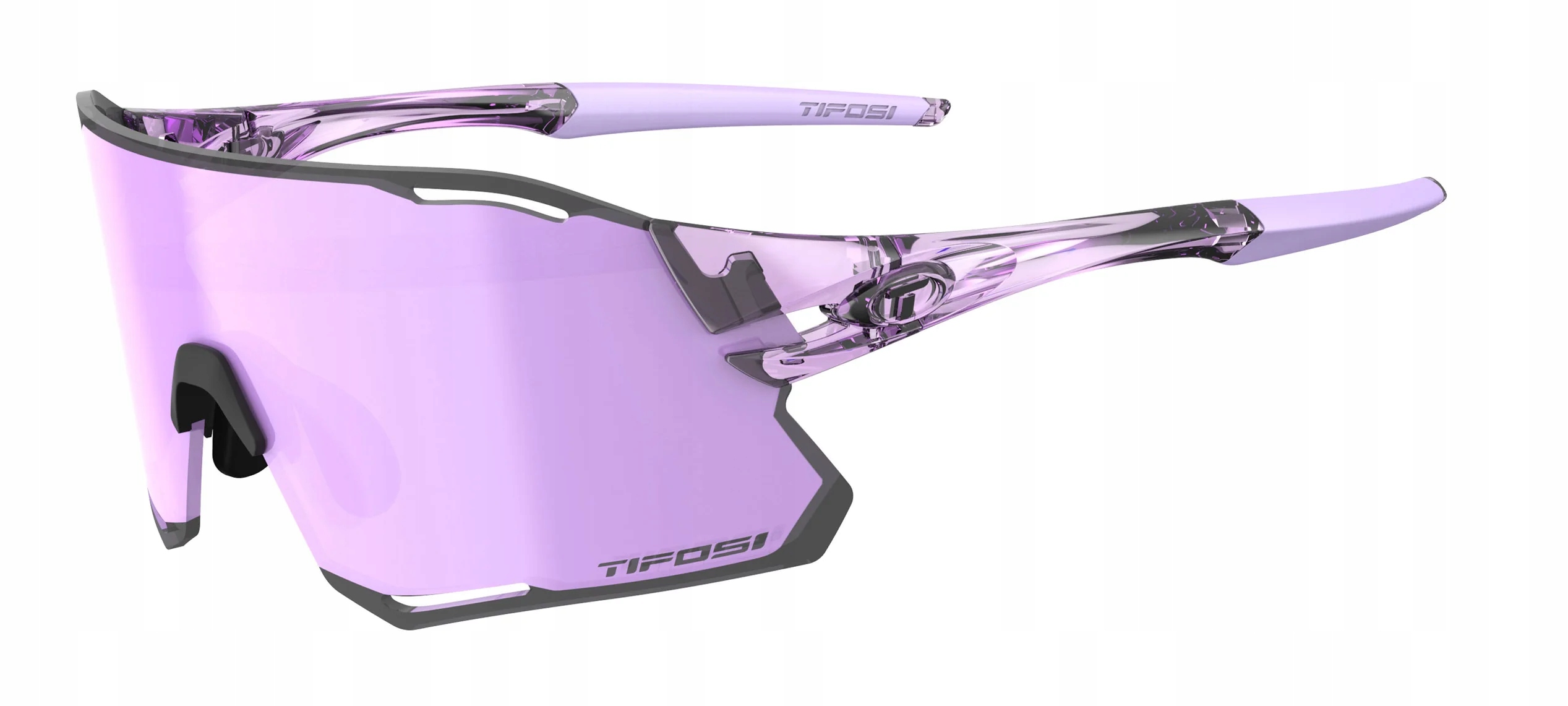 Cyklistické brýle Tifosi Rail Race Clarion crystal purple 2x skla 13% a 90%