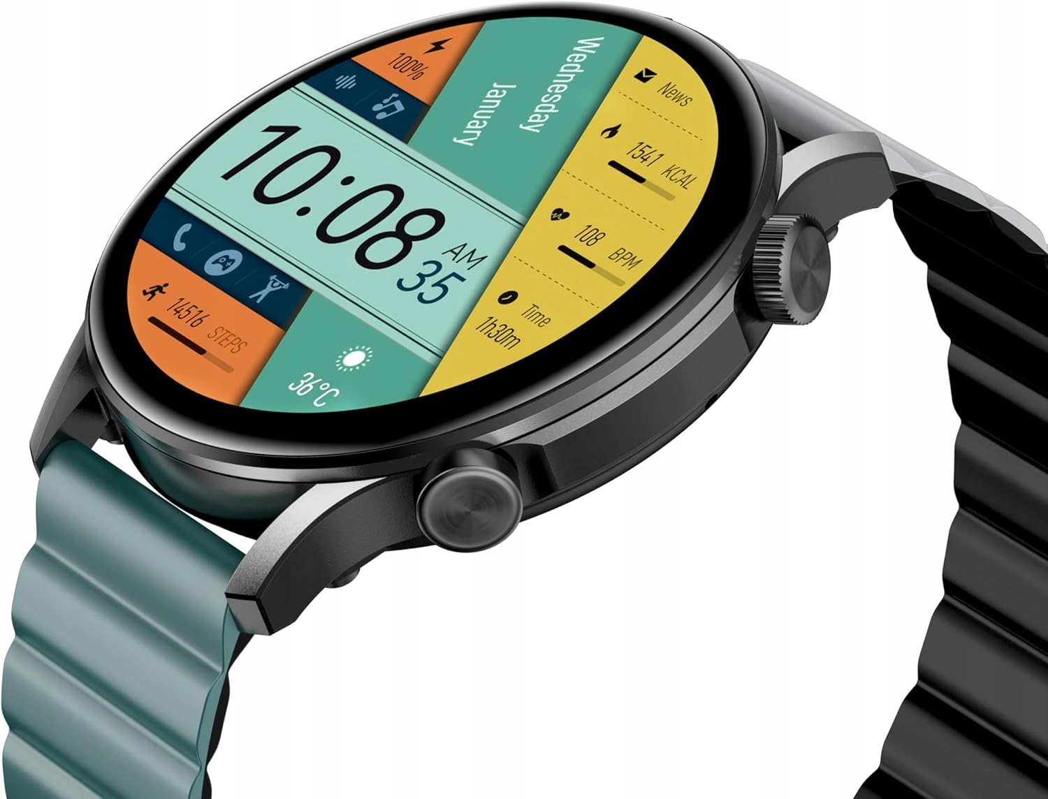 Inteligentné hodinky Kieslect Calling Watch Kr Pro Ltd sivé YFT2061EU