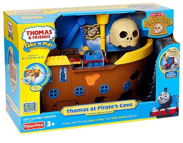 TOMEK THOMAS ZATOKA PIRATÓW STATEK FISHER PRICE KU
