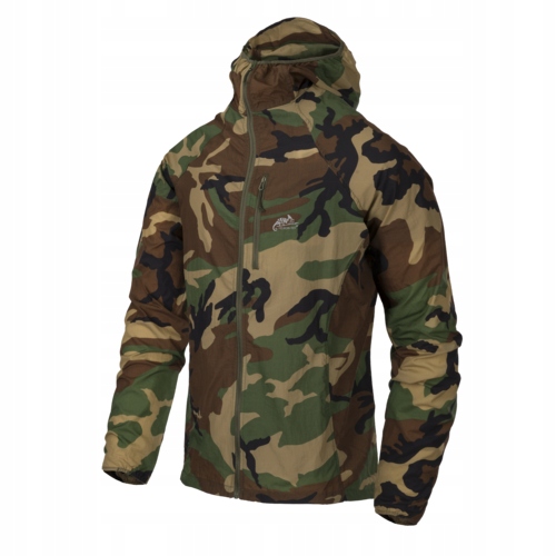 Helikon Větrovková bunda Tramontane WindPack Nylon Us Woodland vel. 3XL