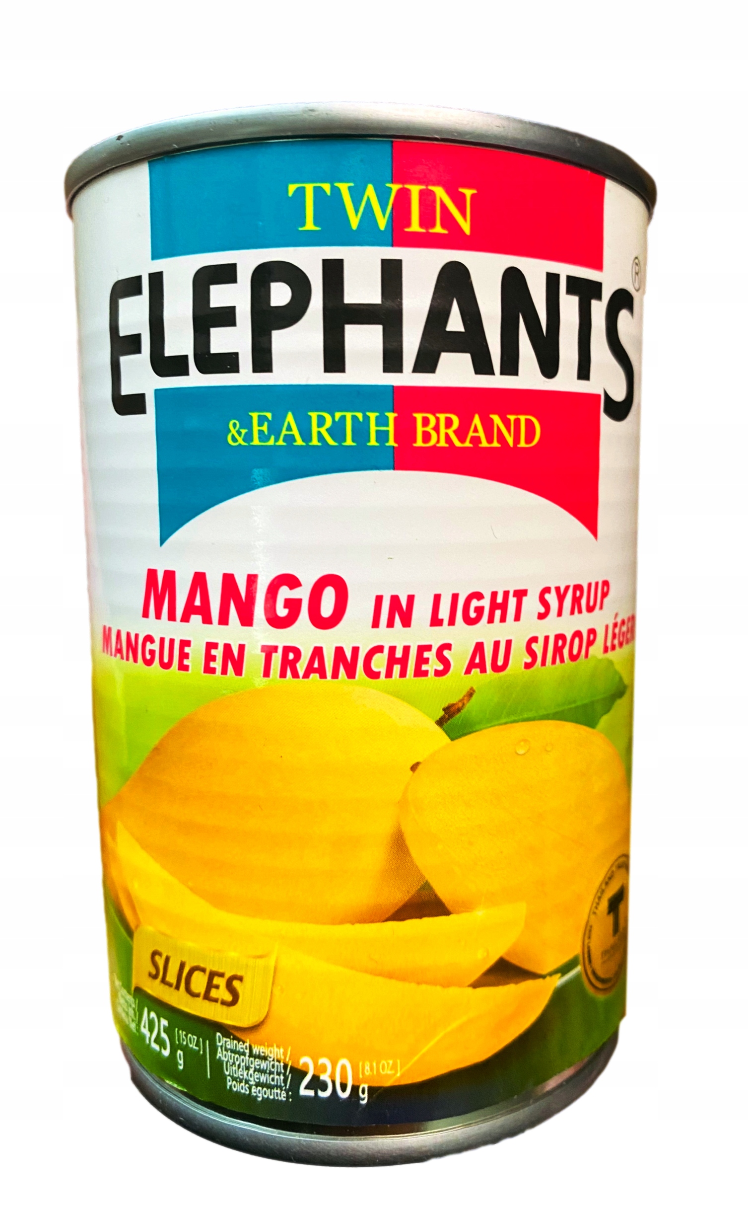 

Mango Plastry w delikatnym syropie 425g Tajlandia