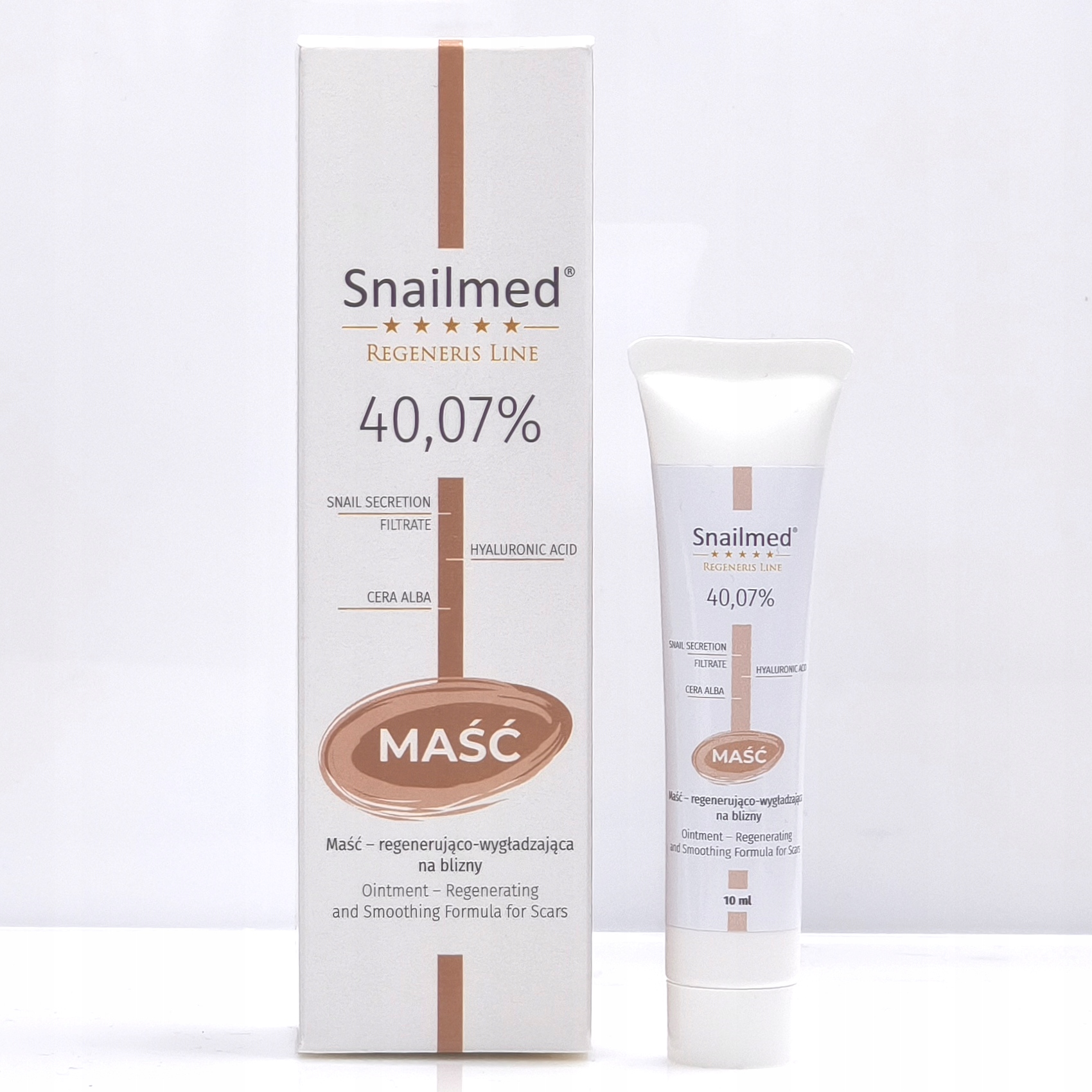 Maść na Blizny Snailmed Punktowa na Zacięcia i Małe Ślady 10ml