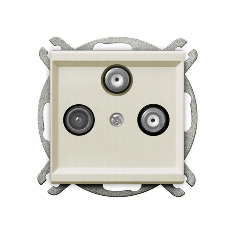 Ospel Sonata ecru – zásuvka Rtv-sat GPA-R2S/m/27