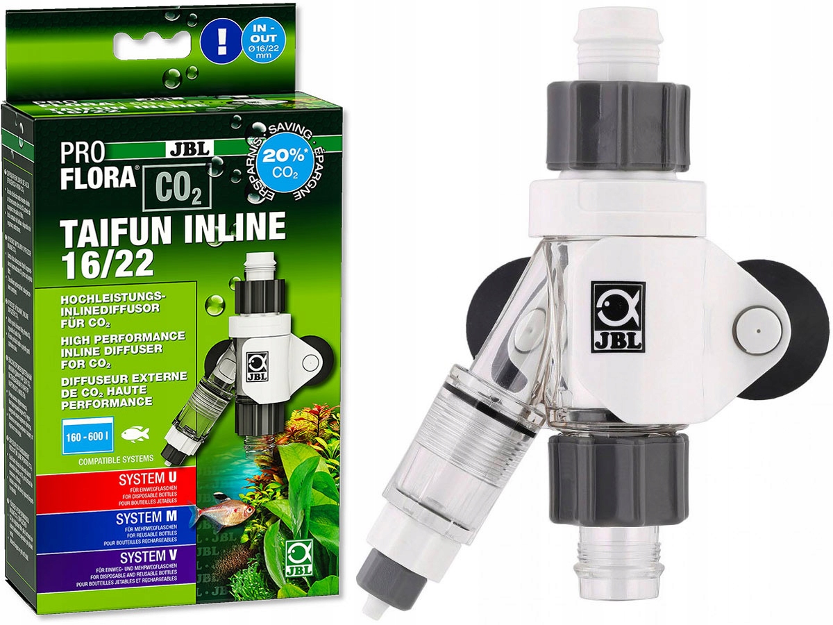 Jbl Proflora CO2 Taifun Inline 16/22 Dyfuzor CO2