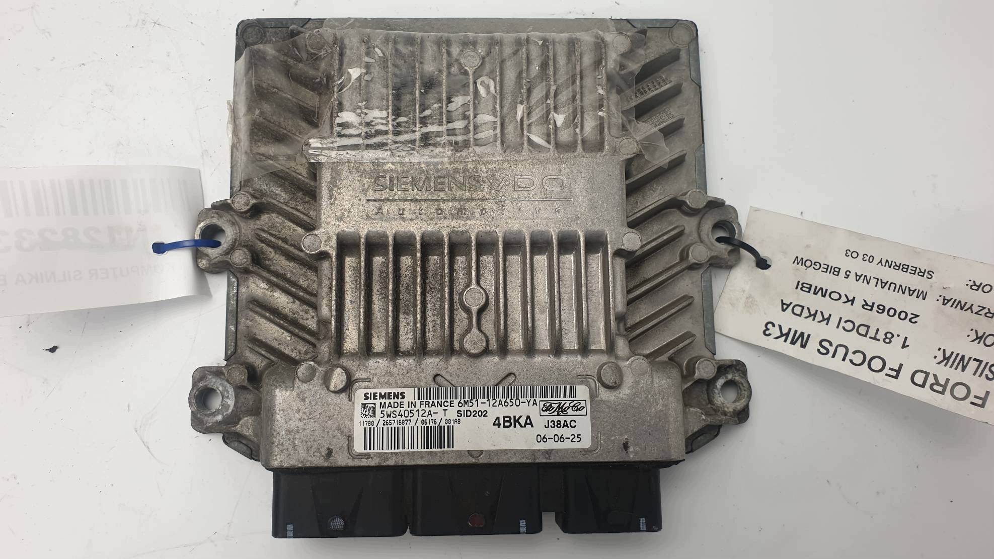 computer motore ECU 6M51-12A650-YA FORD S-MAX