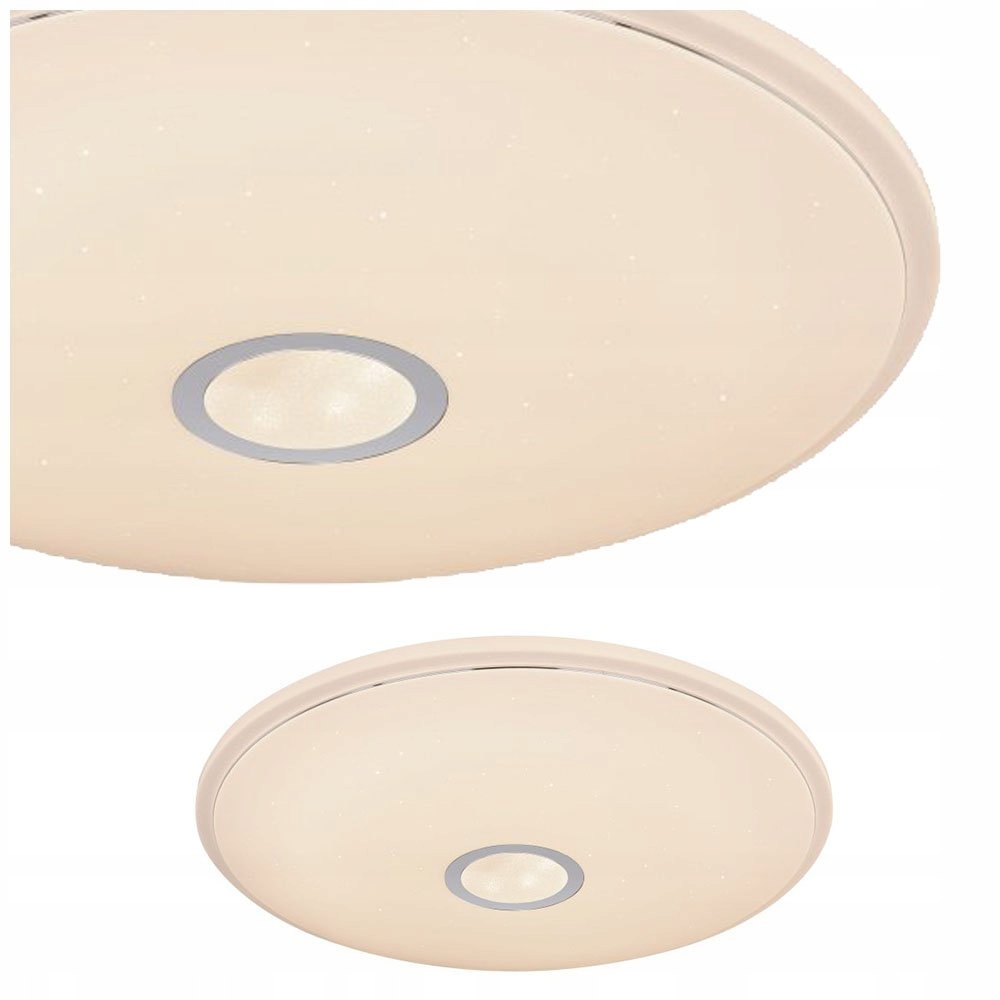 Biely stropné svietidlo s hviezdnym Rgb efektom Connor Globo