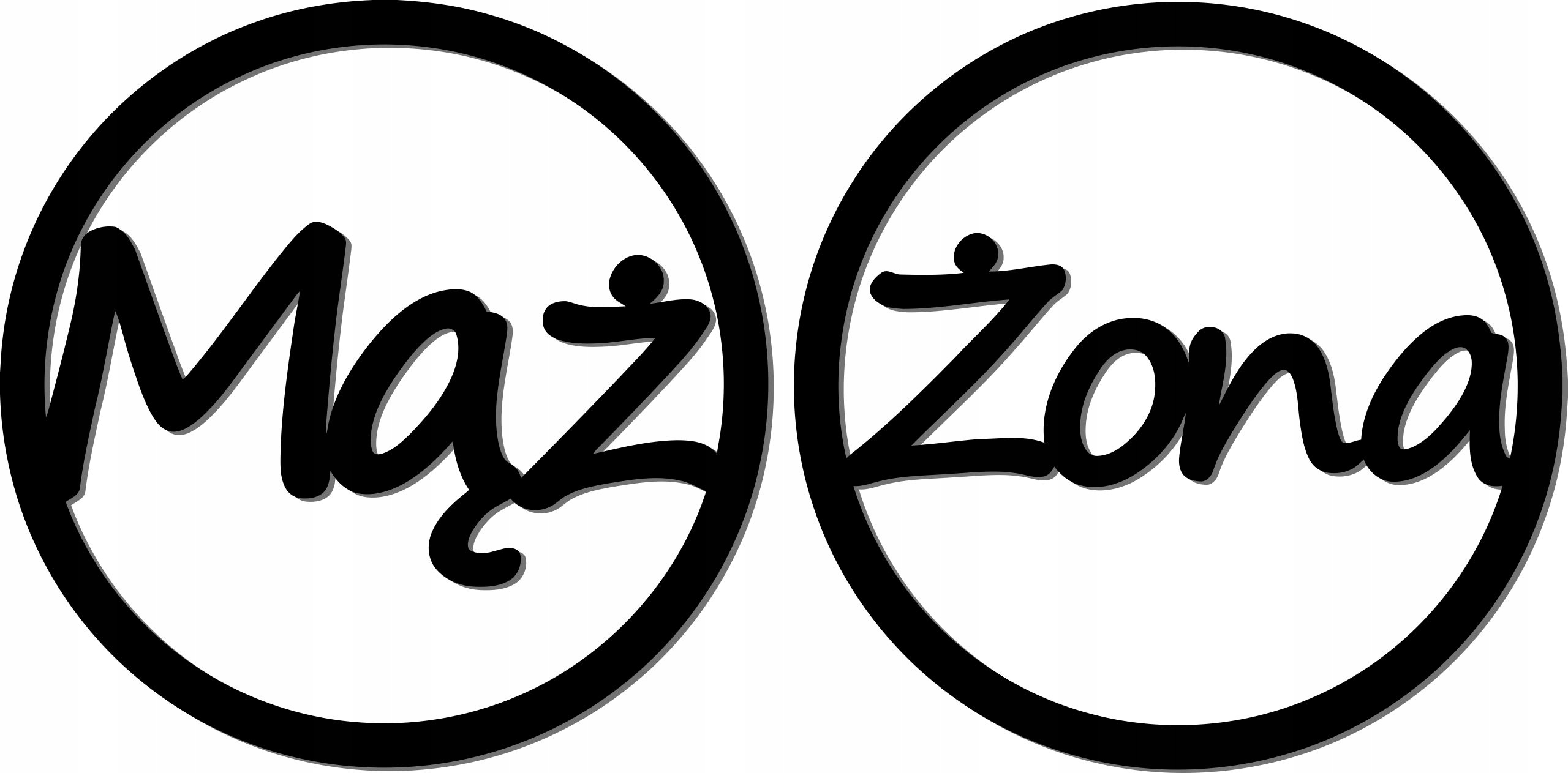 Svatební Dekorace Kolo Manžel Manželka 2x60CM Barvy