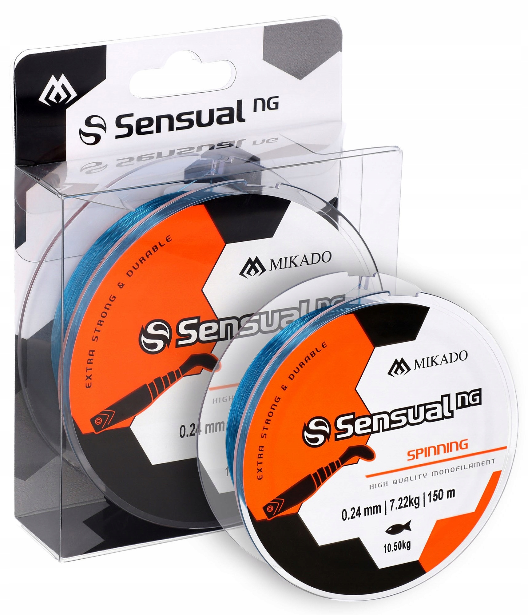 

Mikado Żyłka Sensual Spinning 0.26MM/150M Blue,