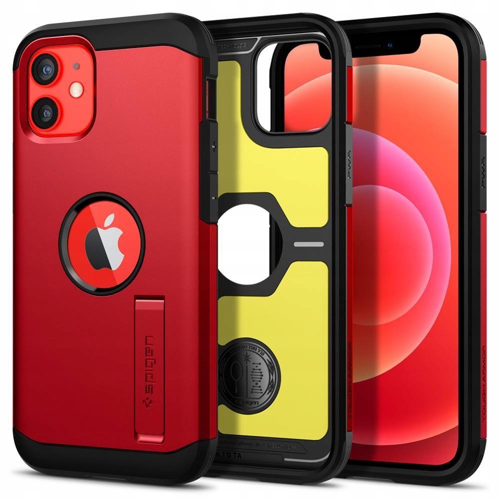 

Etui Spigen Tough Armor Iphone 12 Mini Red