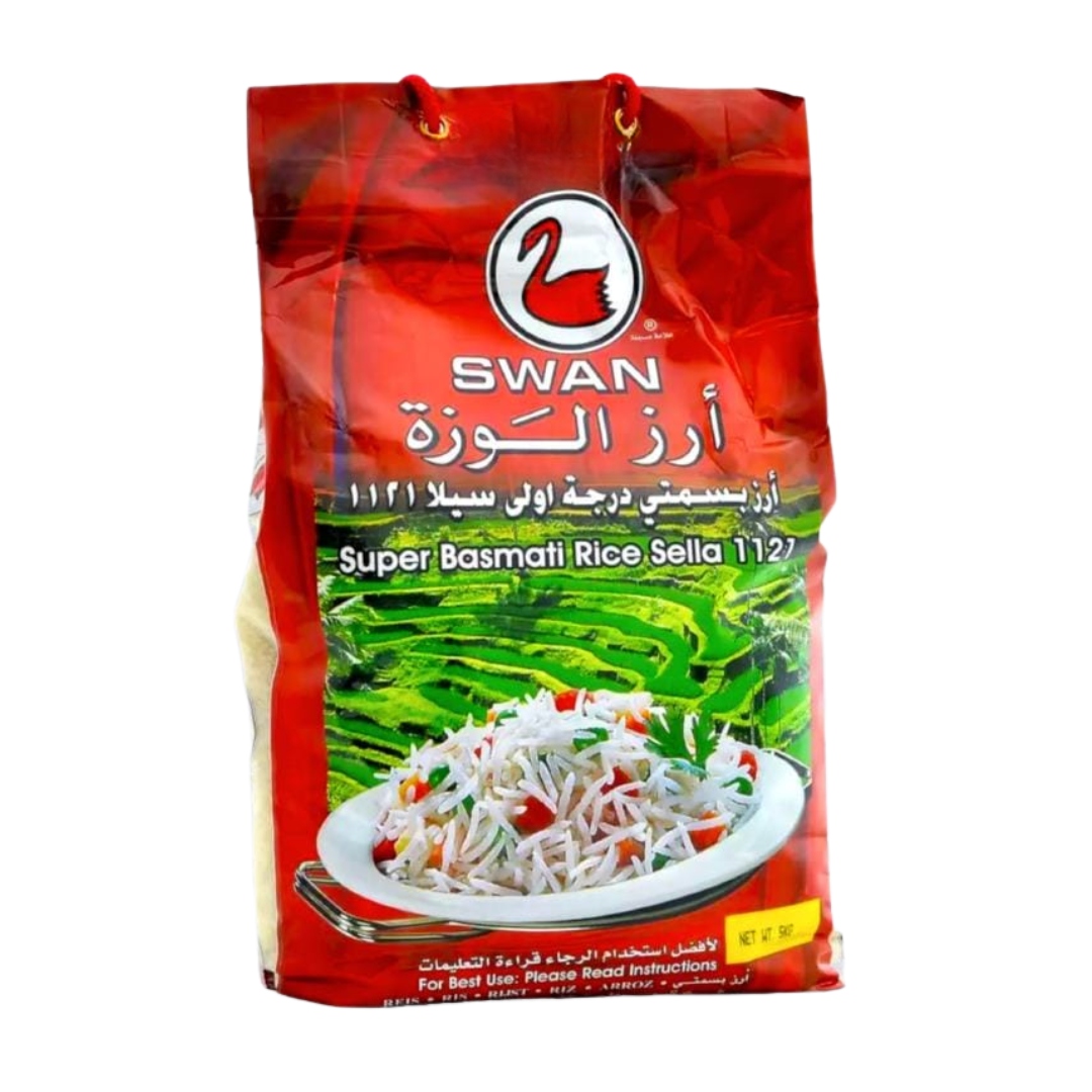 Ryż Basmati Swan 5 Kg Sella 1121 Al Wazah Indie
