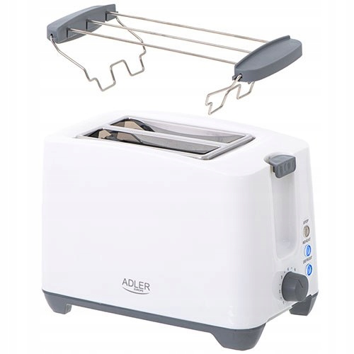 TOSTER 1000W OPIEKACZ DO KANAPEK + RUSZT GRILL Sterowanie mechaniczne