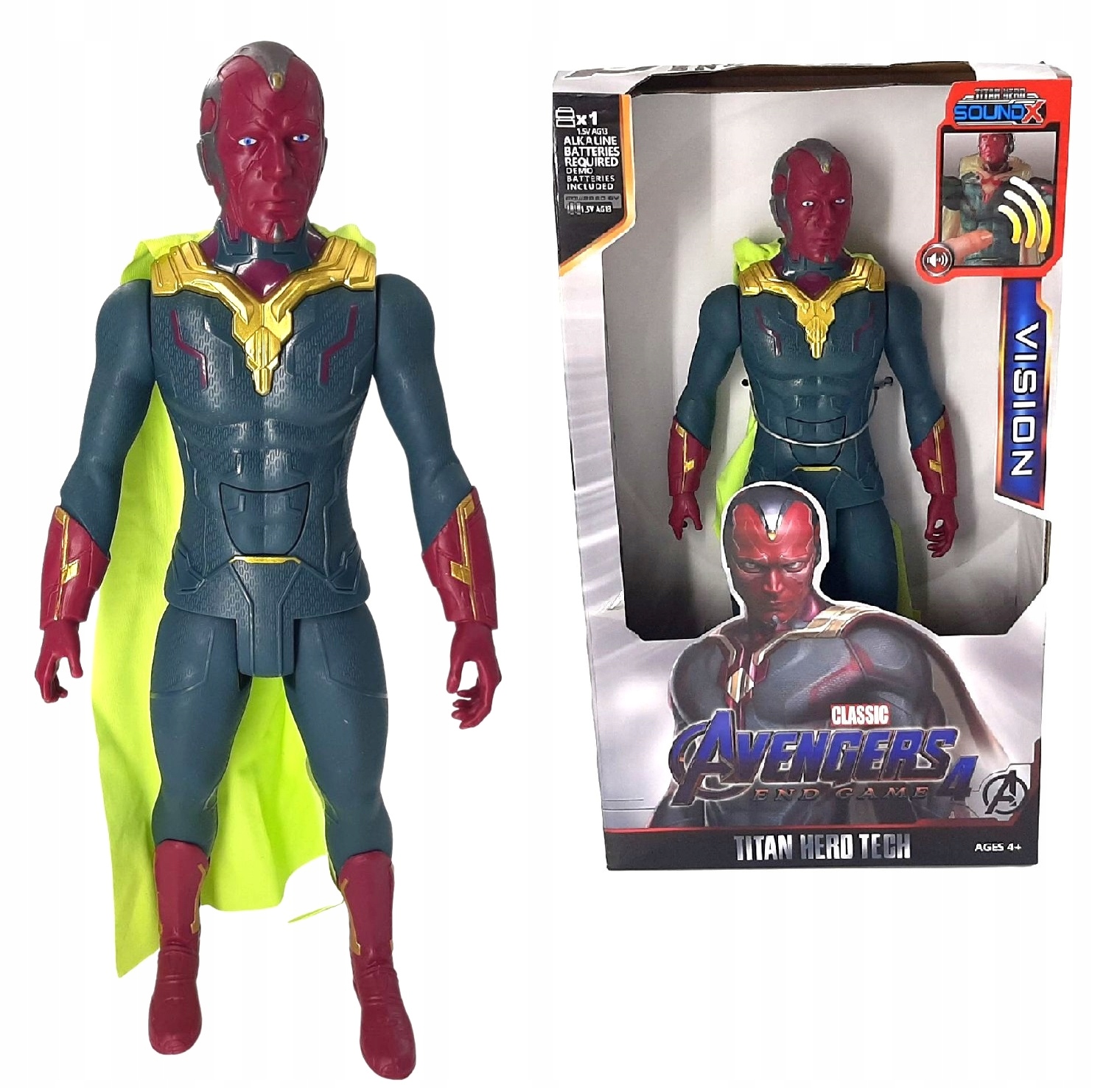 

Duża Figurka Vision Interaktywna Świeci Led 30CM