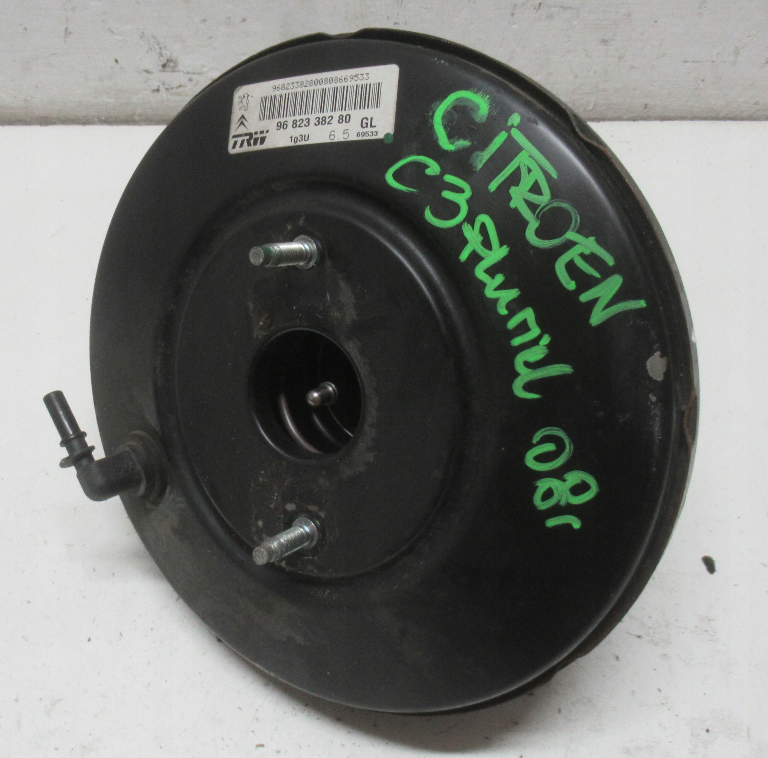 CITROEN C3 PLURIEL 08R Servo bremsen 9682338280