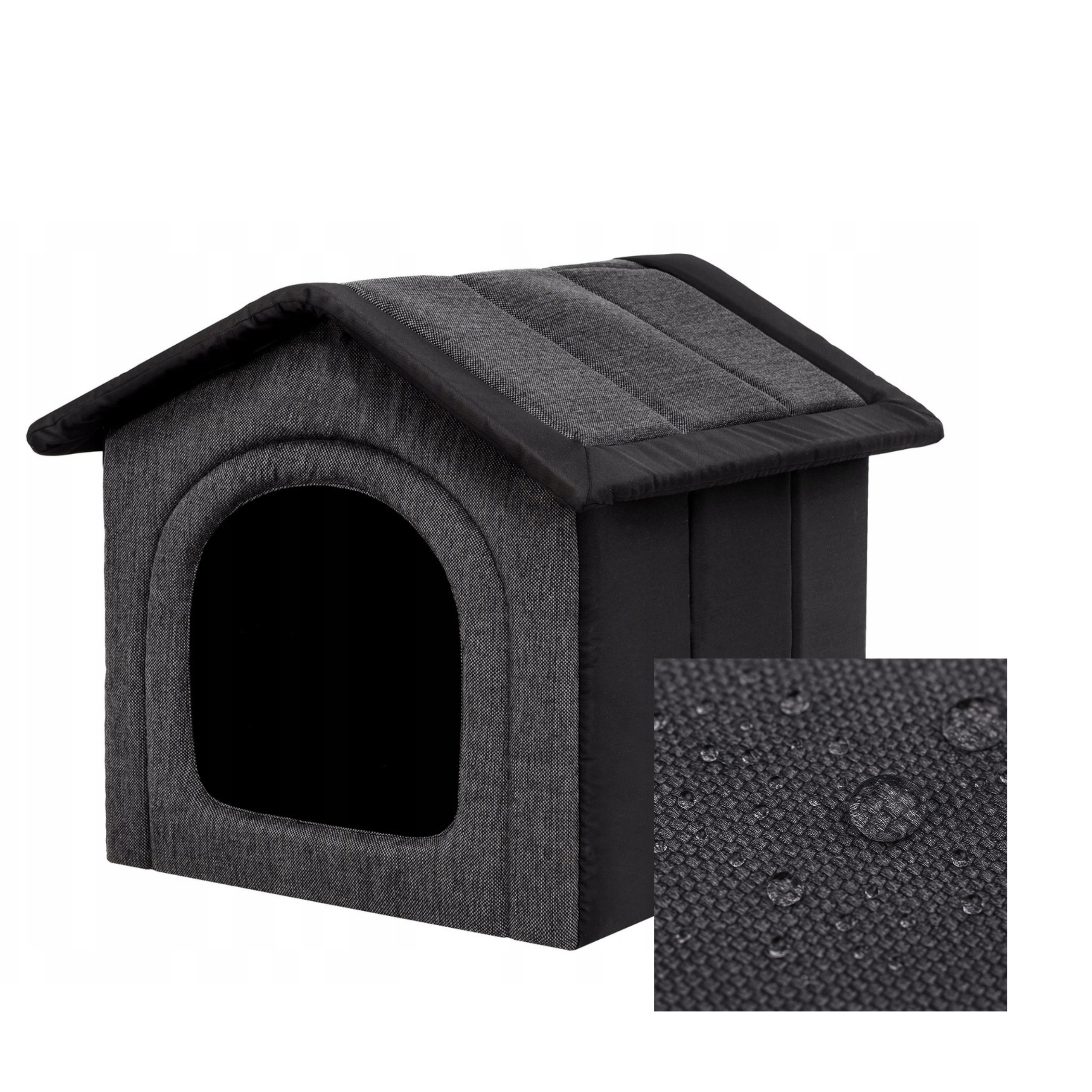 Levně Domeček pro psa z látky – praktická bouda pelíšek – R1 38 x 32 cm