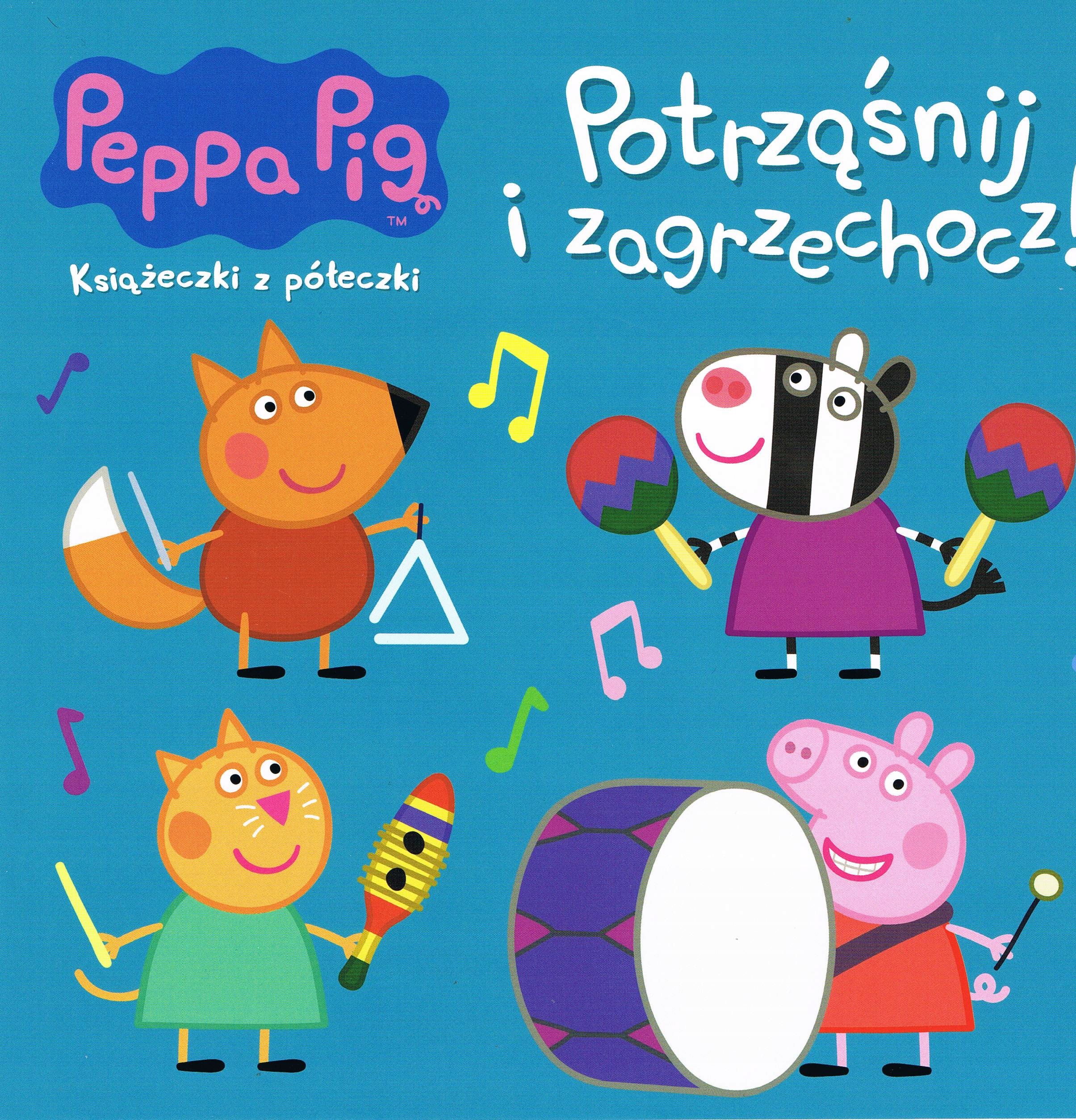 

Książeczka Świnka Peppa Potrząśnij i zagrzechocz!